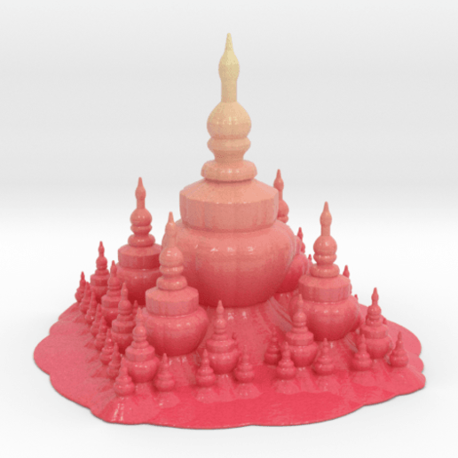 pagoda sanat 3D print model - Mito3D