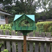 la pagoda de las aves casa.casa.comedero pájaros.animal.jardín 3d print model - Mito3D