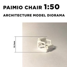 Paimio sedia alvar onda 1 50 architettura modello diorama scala persona uomini donna figura costruzione mobilia uomo 3d print model - Mito3D