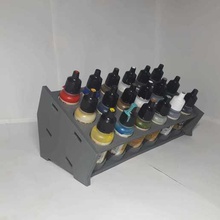 Farbe Halter vallejo Farben tool airbrush workshop desktop paintholder 3d print model - Mito3D