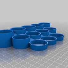 paint rack citadel pots art tools 3d print model - Mito3D