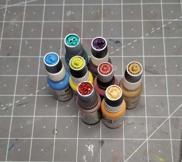 paint swatch cap bottle top vallejo army painter turbo dork warhammer painting hobby 3d print model - Mito3D