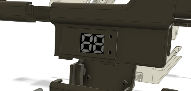 Pintável contador m41a 3d print model - Mito3D