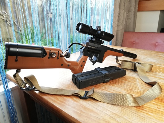 paintball c96 carbine pistol trousse airsoft milsim magfed seconde guerre mondiale réplique 3d print model - Mito3D