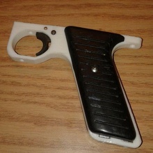 paintball gun handle grip guns paint replacement trigger sport outdoors 3d print model - Mito3D