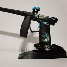 Paintball Marker Stand Speedball Griff 3d print model - Mito3D