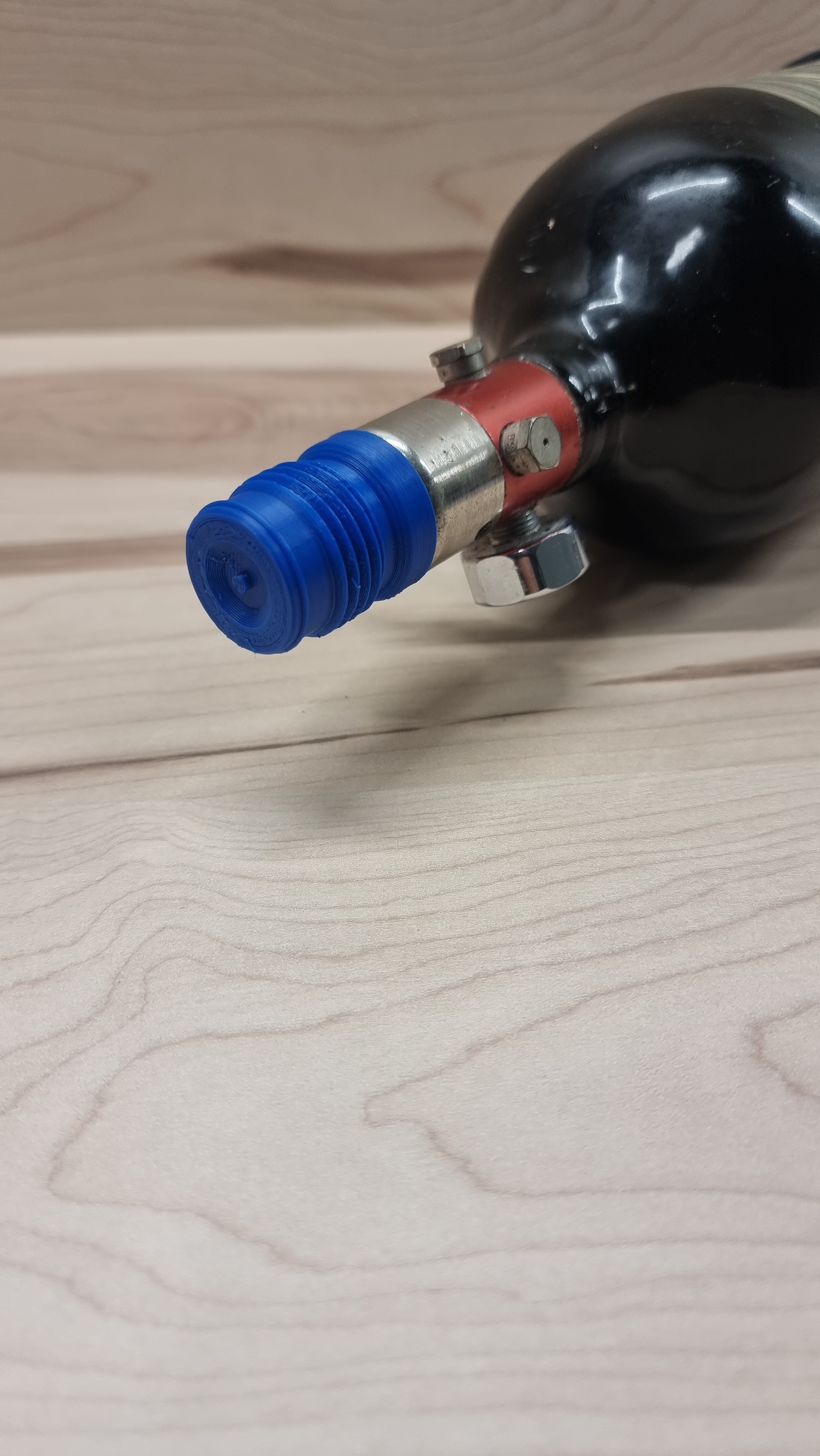 paintball pressão protetor réplica cobrir bainha fio simples bola ar nxl garrafa 3D print model - Mito3D