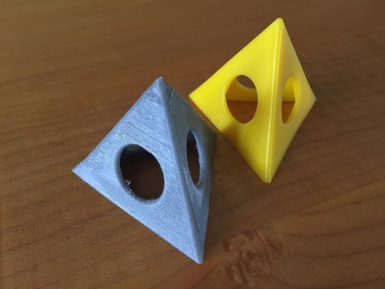 pintor triângulo mão Ferramentas 3d print model - Mito3D