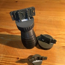 Malerei Griff Werkzeug Kriegshammer Wargaming Miniaturen Base 3d print model - Mito3D