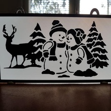 boyama kardan adam seviyorum ev mücevher dekorasyon sanat anahtar halkası oyuncak rahatlama duvar dekorasyonu iç sahne doğa hediye babalar renk pla yaratılış oturma odası yatak rüzgar Yönetim Kurulu çerçeve Anneler Günü yaratıcısı Noel yıldönümü vacancy Seyahat kış geyik 3d print model - Mito3D