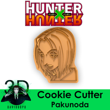 pakunoda cookie cutter hunter hunter 3d print model - Mito3D