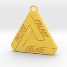 palais tri ferg porte clés mode planches roulettes pyramide charme pendentif 3d print model - Mito3D