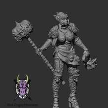 paladin miniature dnd warhammer kingdom death pathfinder mini game dungeons dragons rpg 3d print model - Mito3D