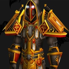 paladín nivel 2 mundo Warcraft cosplay paladintier2 tier2 3d print model - Mito3D