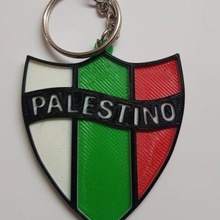 palestinian keychain gadget key ring 3d print model - Mito3D