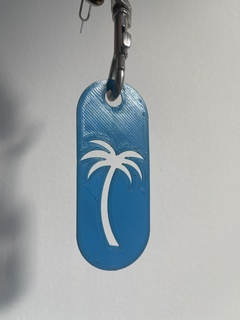 Palma árvore chaveiro Palmeira 3d print model - Mito3D