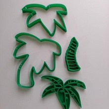 palma árbol partes 3d print model - Mito3D