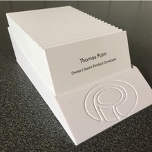 palmiga business card stand various holder innovation rubber3dprinting thomas palm 3d print model - Mito3D