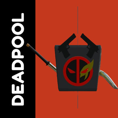 palomera deadpool 3 moda 3d print model - Mito3D