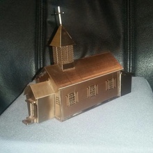 palomino creek igreja arquitetura 3d print model - Mito3D