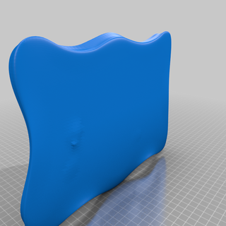 palpatine capa broche traje 3d print model - Mito3D