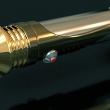 palpatines darth sidious sabre laser jeu starwars jedi les sabres accessoires de seigneur des ténèbres sith 3d print model - Mito3D