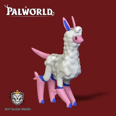 mundo pal alpaca animales 3d print model - Mito3D
