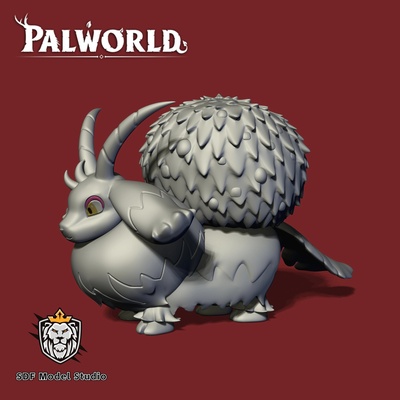 palworld cabra berry animais 3d print model - Mito3D
