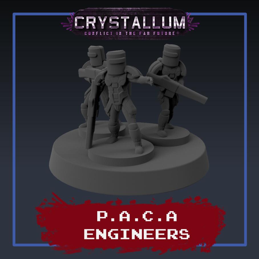 Pfanne asiatisch Unternehmen Allianz Ingenieure Miniatur Wargaming Kristall 15mm 6mm Mecha Panzer Militär Indie Spiel Battletech Mechkrieger sci fi Wissenschaft Fiktion 3D print model - Mito3D