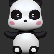 panda art panda cute figure sculpt sculpture sculptures animal toy art toy