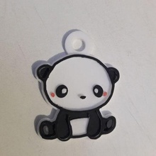 panda oso dulce lindo kawai llave cadena 3d print model - Mito3D