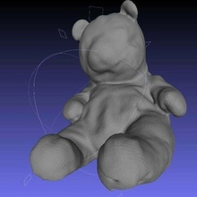 Panda 3d analyse aventures planète photocopier aopx mignonne handyscan Ikea jouet 3d print model - Mito3D