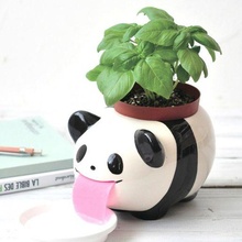panda bear pot 3d print model - Mito3D