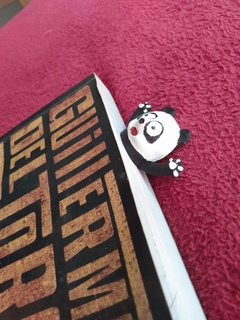 panda marcador libro animal lindo gracioso útil 3d print model - Mito3D