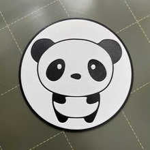 Panda Coaster boisson cuisine manger 3d print model - Mito3D