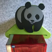 panda dentifricio casa il tubo famiglia 3d print model - Mito3D