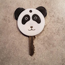 panda keychain gadget esun3d key ring 3d print model - Mito3D