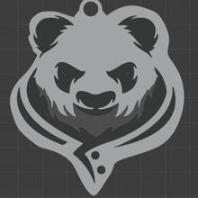 panda llavero 3d print model - Mito3D