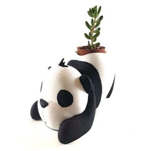 panda plantador jardim_ ar livre 3d print model - Mito3D