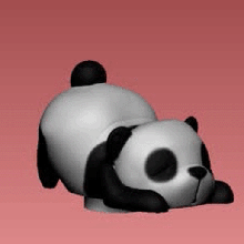 Panda Zahnpasta Einfügen Pasta de dientes oso Bär niedlich Bürsten Escova Cepillo Gadget 3d print model - Mito3D
