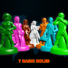 pandemic characters game quarantine operations dispatcher contingency cientist researcher medic minis boardgame 3d print model - Mito3D