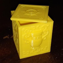 caja de pandora acuario varios santo seiya zodiac 3d print model - Mito3D