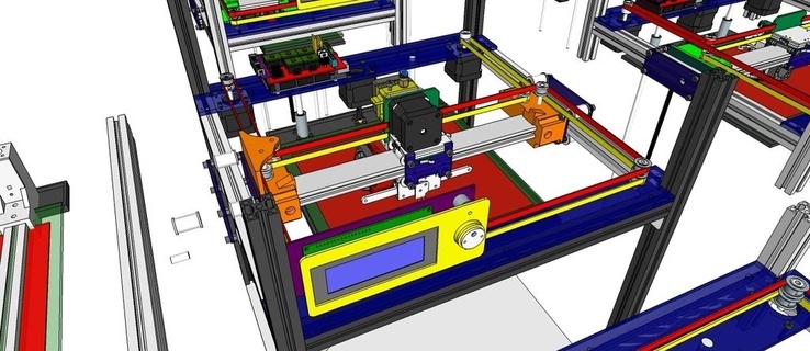 pandora jr Giusto Fai 3d stampante design concetto utensili corexy stampanti 3d print model - Mito3D