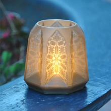 pandoro tealight candle holder home 3d print model - Mito3D