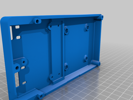 paneldue 5 lcd case 50x50mm mount Tools 3d printer parts 3d print model - Mito3D