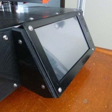 paneldue 7i enclosure printing small print-beds openscad tool duet 3d printer parts 3d print model - Mito3D
