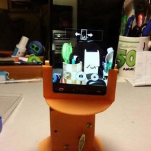 panorama maker carillon gadget de la caméra smartphone le rotor 3d print model - Mito3D