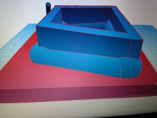 ansimare barca pentola pianta 3d print model - Mito3D