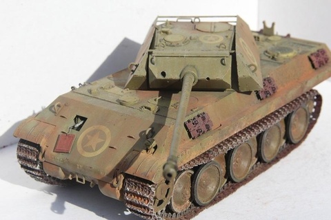 panter m10 wot tank Game military vehicle ifv model war high poly details warthunder world of tanks 3d print model - Mito3D