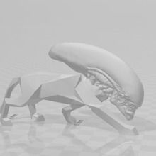 panthalien extraterrestre pantera esculturas 3d print model - Mito3D
